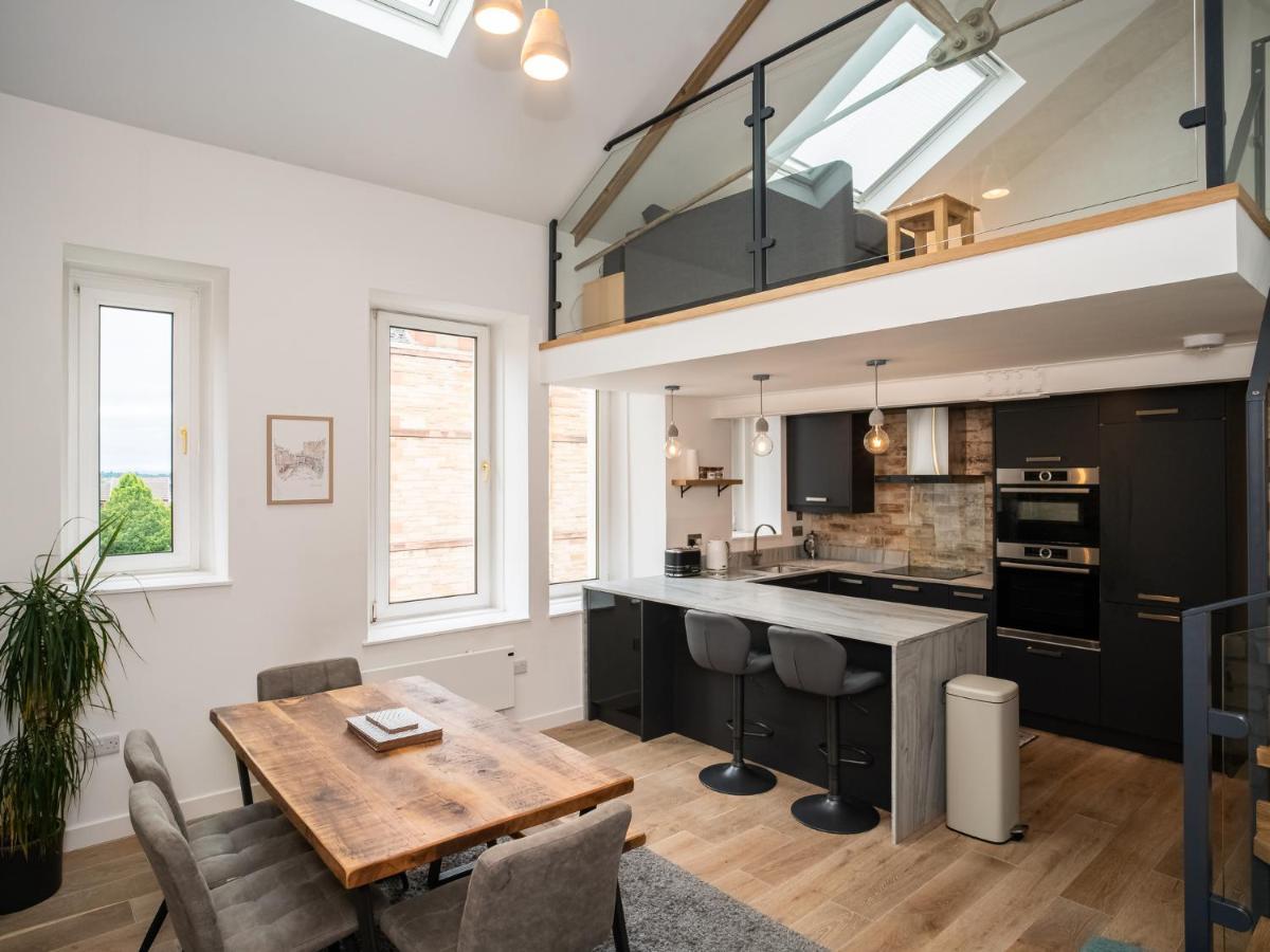 Pass The Keys Stunning 3 Bed Loft Style Apt With Free Parking Эдинбург Экстерьер фото